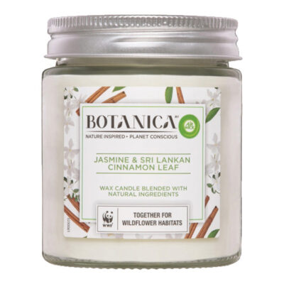 Air Wick Botanica Jasmine & Sir Lankan Cinnamon Candle 205g
