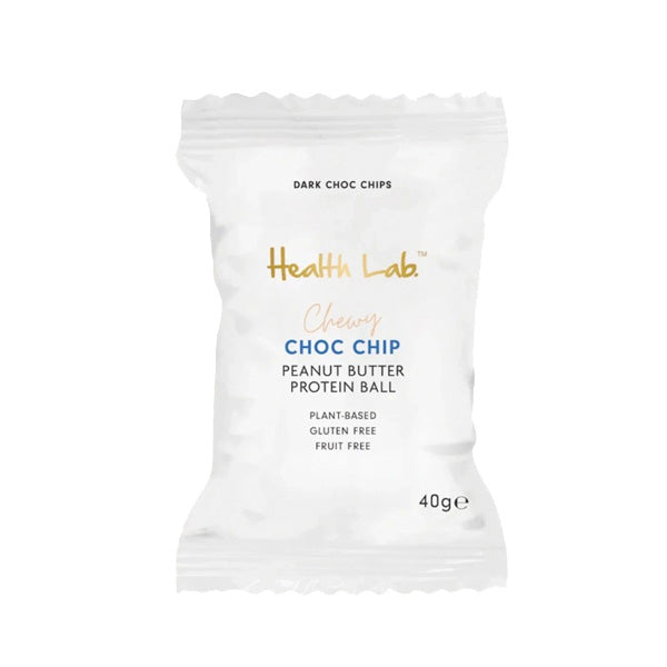 Health Lab Chewy Choc Chip Protein Ball 40g
