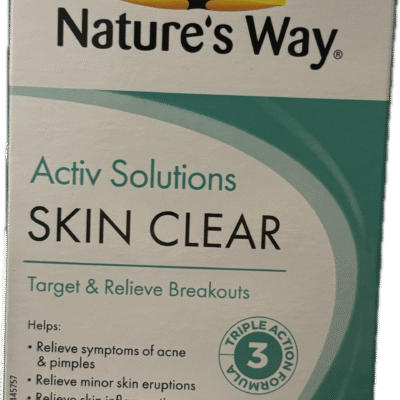 Natures Way Activ Solutions Skin Clear 60pk