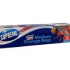 Supreme Twin Seal Medium Storage Bags 15pk
