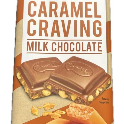 Darrell Lea Caramel Craving Milk Chocolate Block 180g